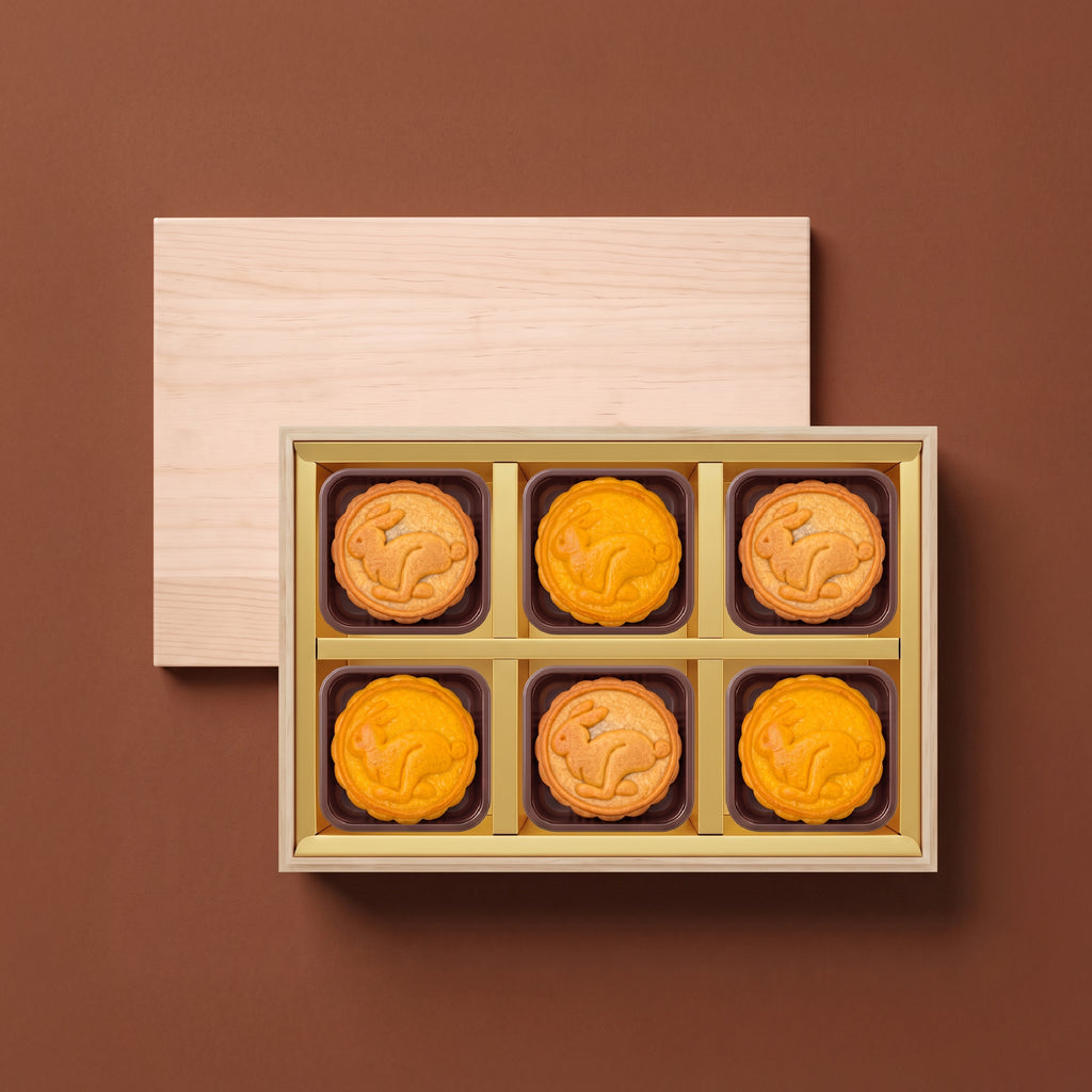 Low-Sugar Classic Duet Mooncake Gift Box (6-piece)