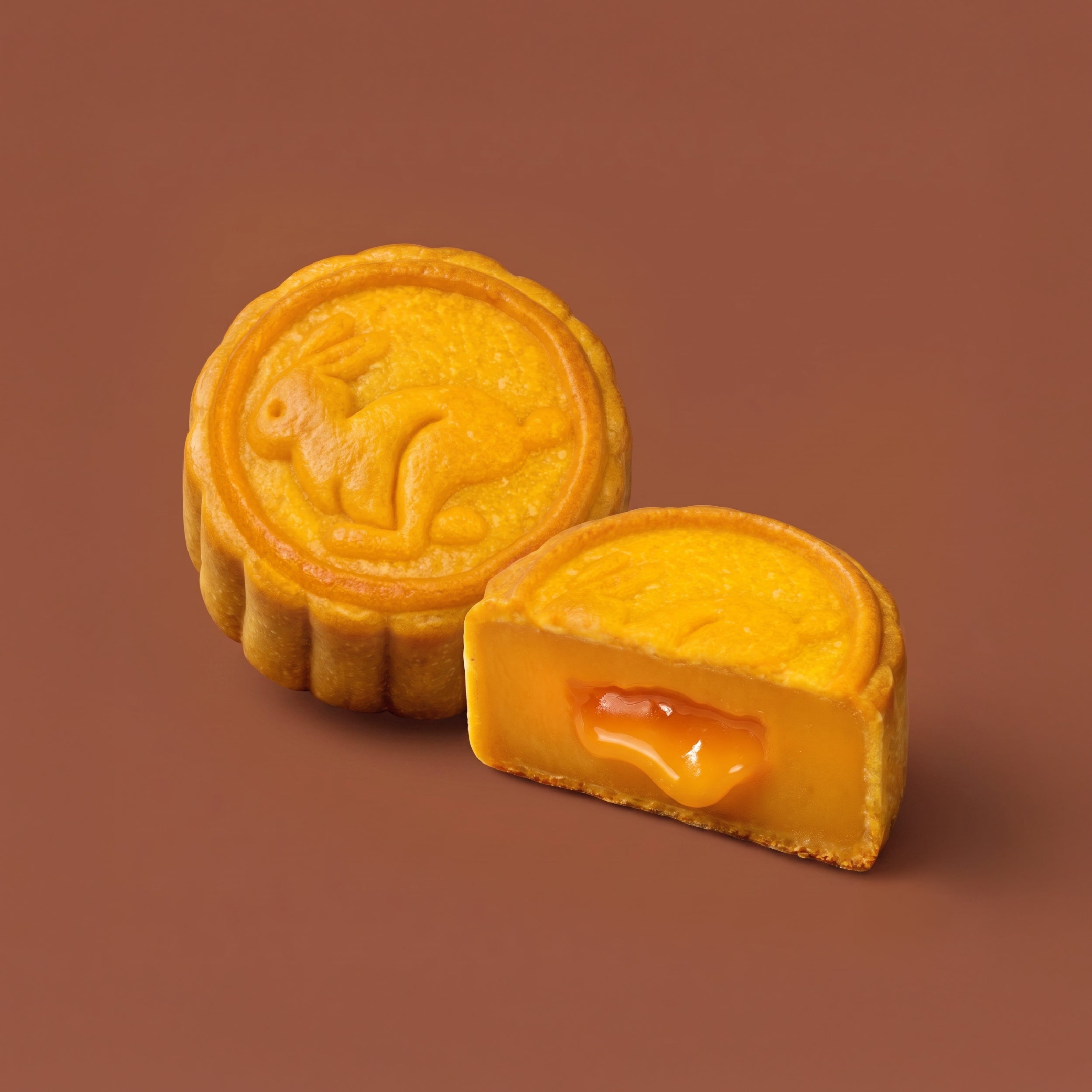Low-Sugar Custard Lava Mini Mooncake (Single Piece)